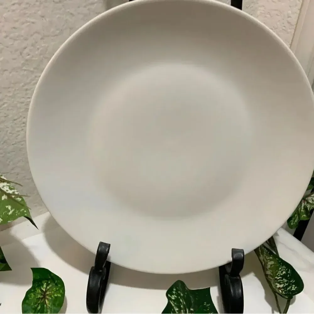 Denmark Tools For Cooks Set Of 4 White Porcelain Dinner Plates 10 3/4